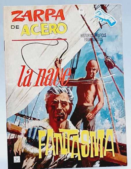 EXCELENTE ESTADO ZARPA DE ACERO 18 LA NAVE FANTASMA GRAPA VERTICE