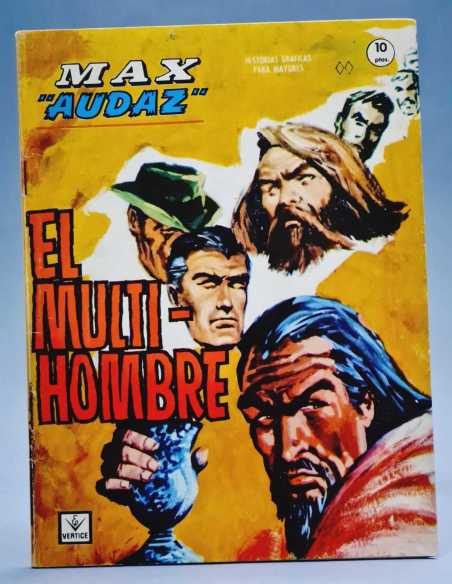 EXCELENTE ESTADO MAX AUDAZ 15 EL MULTI-HOMBRE GRAPA VERTICE