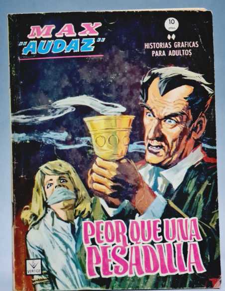MUY BUEN ESTADO MAX AUDAZ 16 PEOR QUE UNA PESADILLA GRAPA VERTICE