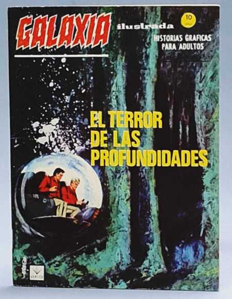 EXCELENTE ESTADO GALAXIA 18 EL TERROR DE LAS PROFUNDIDADES GRAPA VERTICE
