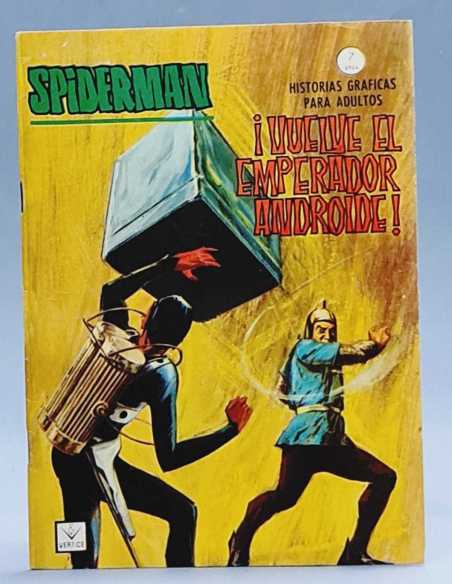 EXCELENTE ESTADO SPIDER 10 VUELVE EL EMPERADOR ANDROIDE SPIDERMAN GRAPA VERTICE
