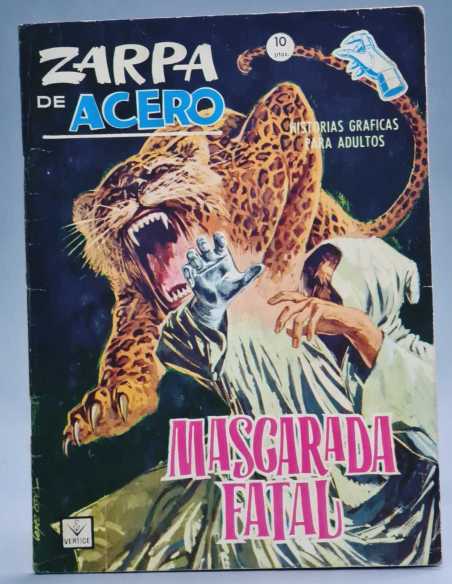 MUY BUEN ESTADO ZARPA DE ACERO 27 MASCARADA FATAL GRAPA VERTICE