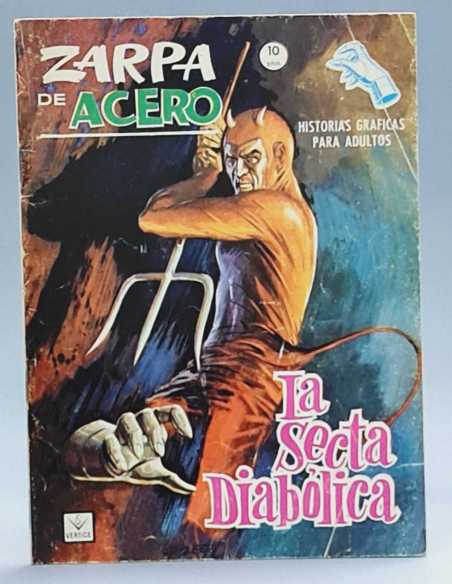 BUEN ESTADO ZARPA DE ACERO 26 LA SECTA DIABOLICA GRAPA VERTICE