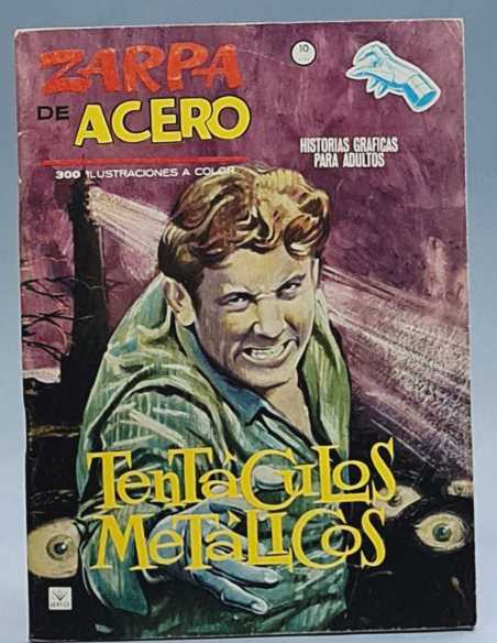 MUY BUEN ESTADO ZARPA DE ACERO 13 TENTACULOS METALICOS GRAPA VERTICE