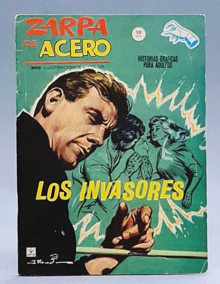 MUY BUEN ESTADO ZARPA DE ACERO 6 LOS INVASORES GRAPA VERTICE