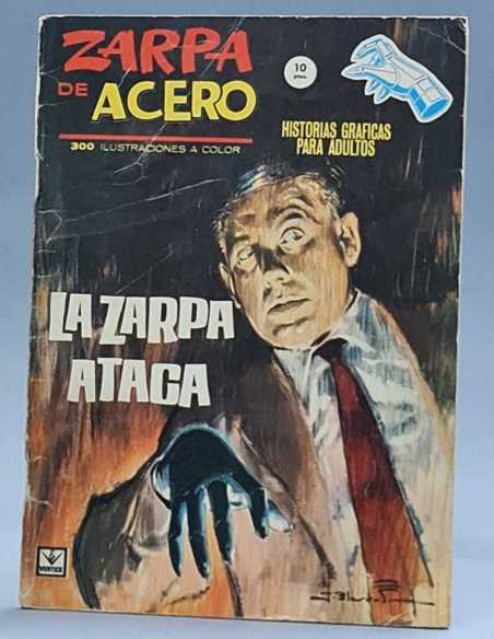 BUEN ESTADO ZARPA DE ACERO 4 LA ZARPA ATACA GRAPA VERTICE