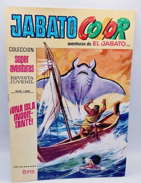 EXCELENTE ESTADO JABATO COLOR 106 SUPER AVENTURAS 1392 BRUGUERA