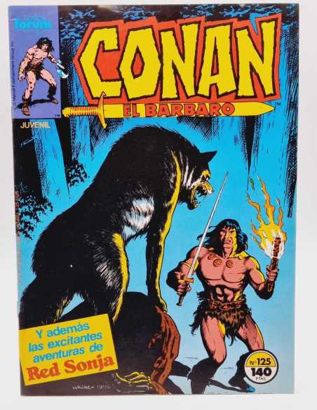 EXCELENTE ESTADO CONAN EL BARBARO 125 GRAPA VOL1 VOL.1 COMICS FORUM