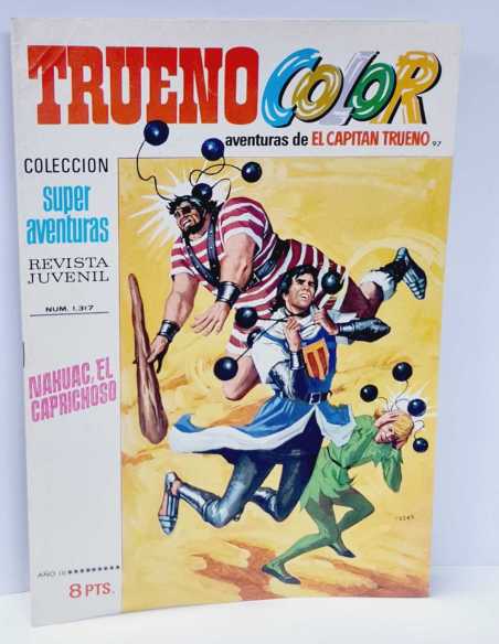 EXCELENTE ESTADO TRUENO COLOR 97 MAHUAC EL CAPRICHOSO SUPER AVENTURAS 1317 BRUGUERA