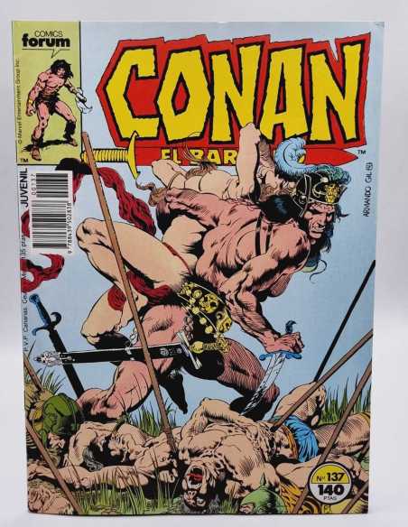DE KIOSCO CONAN EL BARBARO 137 GRAPA VOL1 VOL.1 COMICS FORUM
