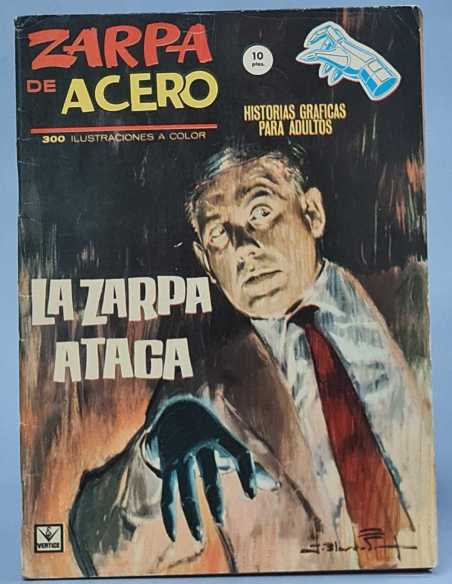 BUEN ESTADO ZARPA DE ACERO 4 LA ZARPA ATACA GRAPA VERTICE