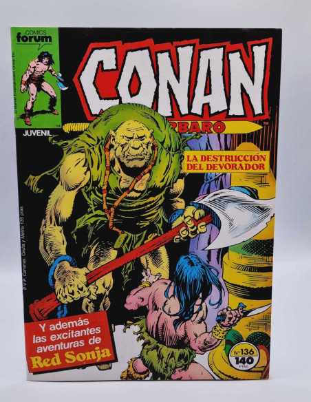 DE KIOSCO CONAN EL BARBARO 138 GRAPA VOL1 VOL.1 COMICS FORUM