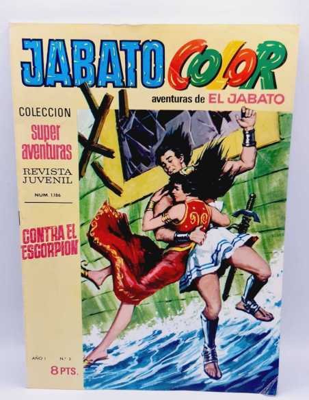MUY BUEN ESTADO JABATO COLOR 3 SUPER AVENTURAS 1186 BRUGUERA