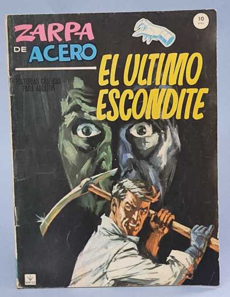 MUY BUEN ESTADO ZARPA DE ACERO 21 EL ULTIMO ESCONDITE GRAPA VERTICE