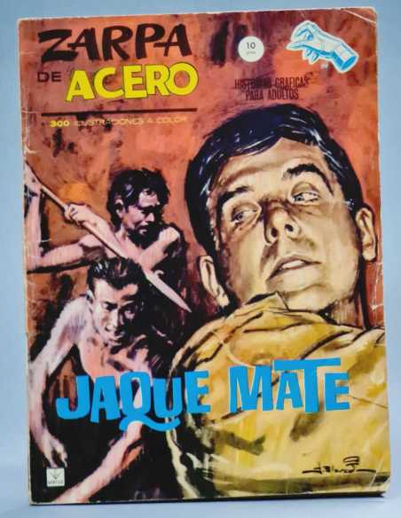 BUEN ESTADO ZARPA DE ACERO 5 JAQUE MATE GRAPA VERTICE