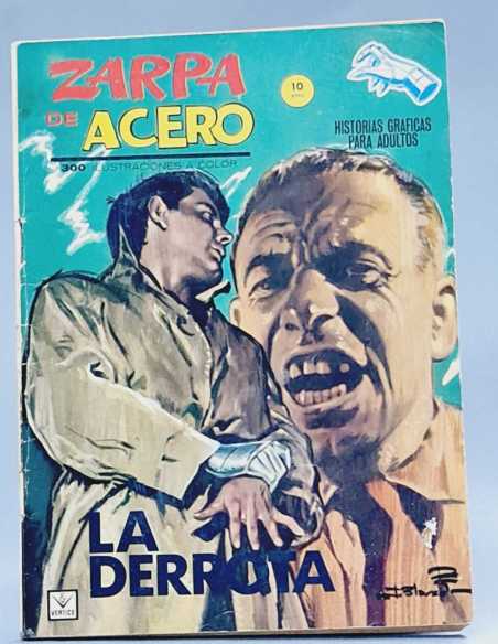 MUY BUEN ESTADO ZARPA DE ACERO 8 LA DERROTA GRAPA VERTICE