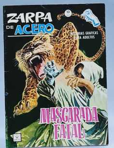 MUY BUEN ESTADO ZARPA DE ACERO 27 MASCARADA FATAL GRAPA...