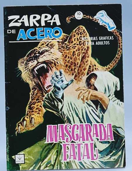 MUY BUEN ESTADO ZARPA DE ACERO 27 MASCARADA FATAL GRAPA VERTICE