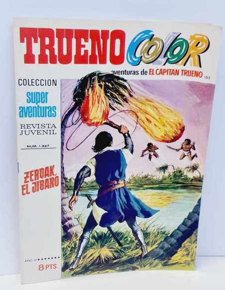EXCELENTE ESTADO EL CAPITAN TRUENO COLOR 102 SUPER AVENTURAS 1327 BRUGUERA