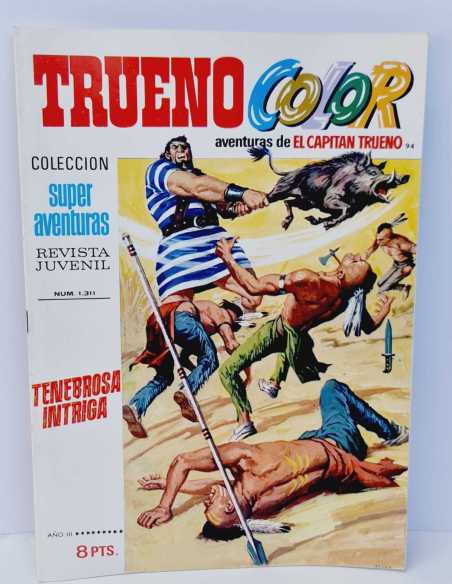 EXCELENTE ESTADO EL CAPITAN TRUENO COLOR 94 SUPER AVENTURAS 1311 BRUGUERA