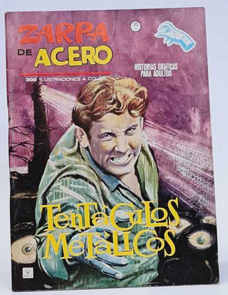 MUY BUEN ESTADO ZARPA DE ACERO 13 TENTACULOS METALICOS GRAPA VERTICE