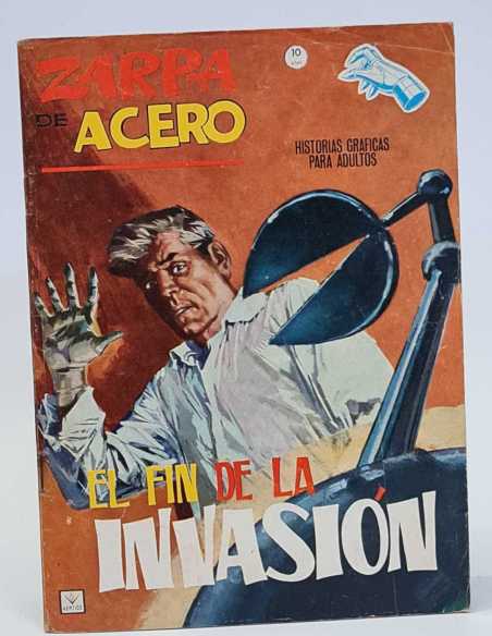 MUY BUEN ESTADO ZARPA DE ACERO 17 EL FIN DE LA INVASION GRAPA VERTICE