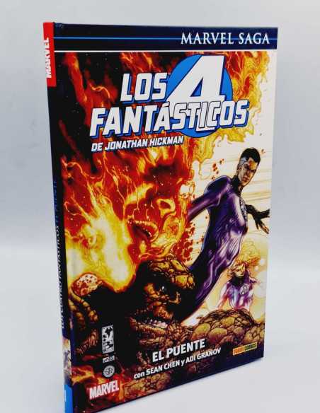 DE KIOSCO MARVEL SAGA 88 LOS 4 FANTASTICOS DE JONATHAN HICKMAN 1 EL PUENTE PANINI TAPA DURA
