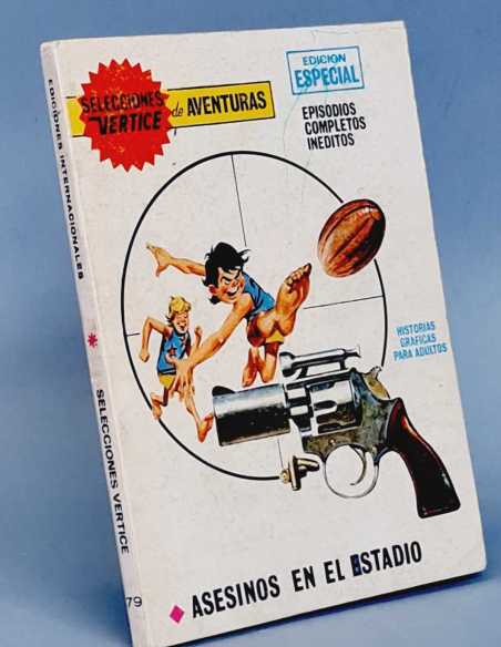 MUY BUEN ESTADO SELECCIONES VERTICE 79 ASESINOS EN EL ESTADIO EDICIONES INTERNACIONALES