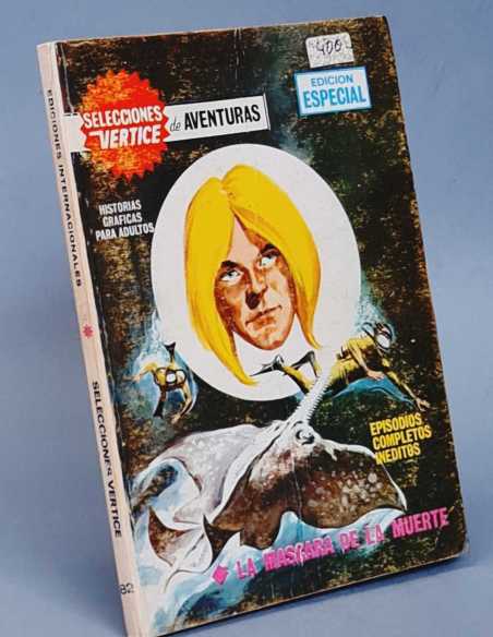 SELECCIONES VERTICE 82 LA MASCARA DE LA MUERTE NORMAL ESTADO EDICIONES INTERNACIONALES