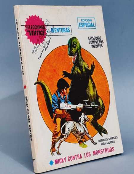 BUEN ESTADO SELECCIONES VERTICE 71 MICKY CONTRA LOS MONSTRUOS SELLO EDICIONES INTERNACIONALES