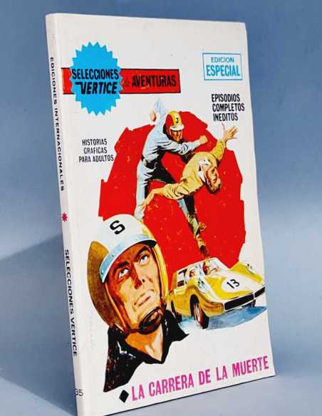 EXCELENTE ESTADO SELECCIONES VERTICE 35 LA CARRERA DE LA MUERTE EDICIONES INTERNACIONALES