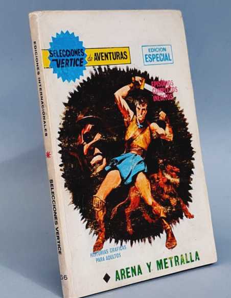BUEN ESTADO SELECCIONES VERTICE 66 ARENA Y METRALLA EDICIONES INTERNACIONALES