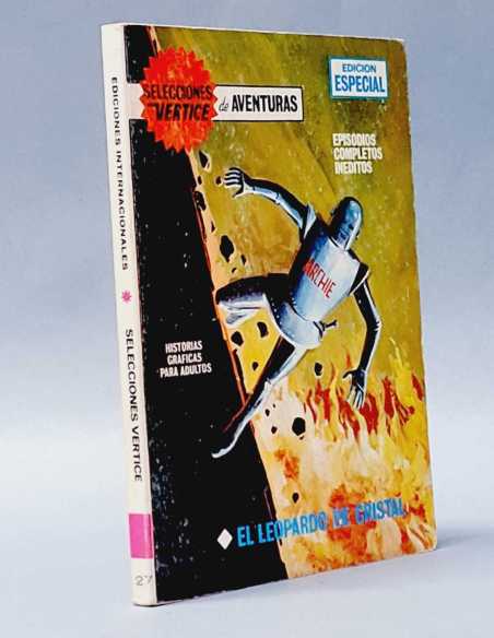 CASI EXCELENTE ESTADO SELECCIONES VERTICE 27 EL LEOPARDO DE CRISTAL ARCHIE EDICIONES INTERNACIONALES