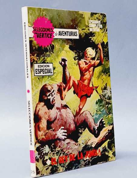 EXCELENTE ESTADO SELECCIONES VERTICE 25 EL REY DE LA JUNGLA EDICIONES INTERNACIONALES