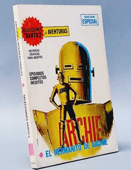 MUY BUEN ESTADO SELECCIONES VERTICE 34 EL HERMANITO DE ARCHIE EDICIONES INTERNACIONALES