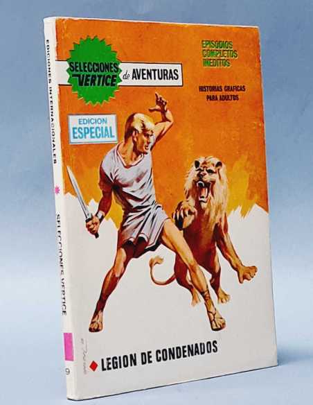 CASI EXCELENTE ESTADO SELECCIONES VERTICE 9 LEGION DE CONDENADOS EDICIONES INTERNACIONALES