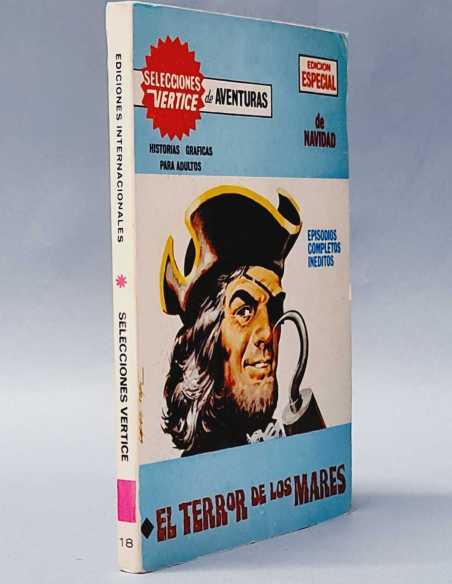 EXCELENTE ESTADO SELECCIONES VERTICE 18 EL TERROR DE LOS MARES EDICIONES INTERNACIONALES