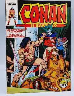 EXCELENTE ESTADO CONAN EL BARBARO 86 GRAPA COMICS FORUM...