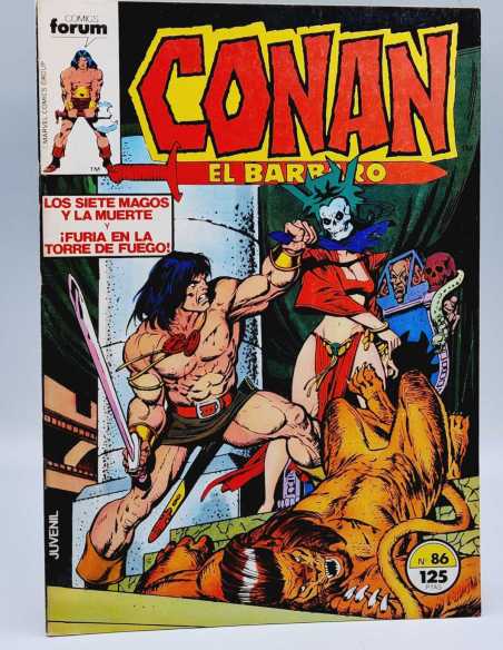 EXCELENTE ESTADO CONAN EL BARBARO 86 GRAPA COMICS FORUM GRAPA