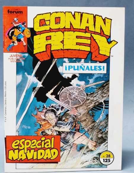 EXCELENTE ESTADO CONAN REY 28 GRAPA COMICS FORUM GRAPA