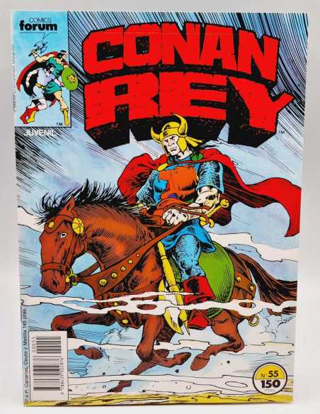 EXCELENTE ESTADO CONAN REY 55 GRAPA COMICS FORUM GRAPA