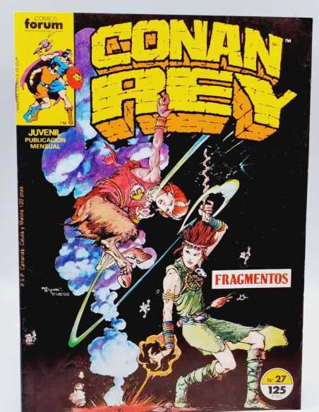 EXCELENTE ESTADO CONAN REY 27 GRAPA COMICS FORUM GRAPA