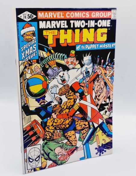 KIOSCO MARVEL TWO-IN-ONE 74 THE THING AND THE PUPPET MASTER