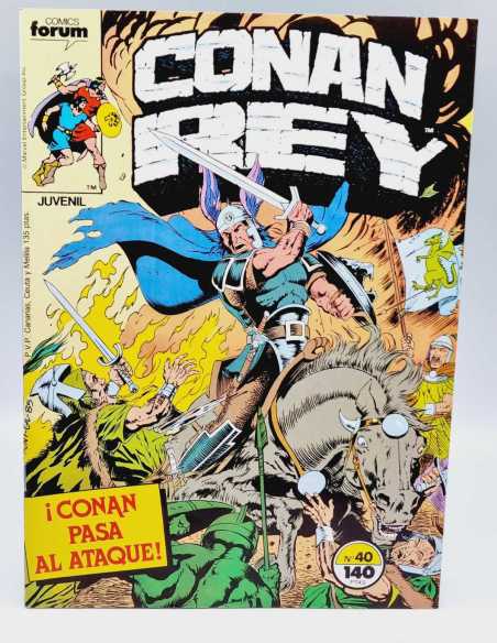 EXCELENTE ESTADO CONAN REY 40 GRAPA COMICS FORUM GRAPA