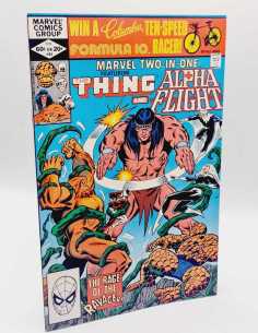 KIOSCO MARVEL TWO-IN-ONE 84 THE THING AND ALPHA FLIGHT USA