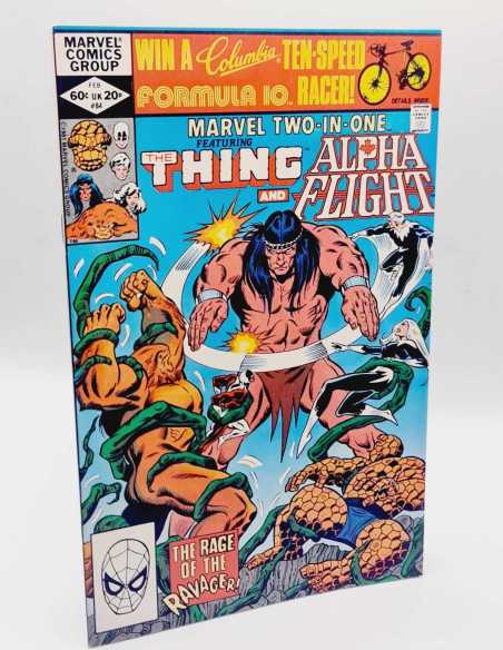 KIOSCO MARVEL TWO-IN-ONE 84 THE THING AND ALPHA FLIGHT USA