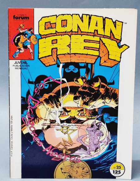 CASI EXCELENTE ESTADO CONAN REY 25 GRAPA COMICS FORUM GRAPA