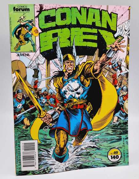 CASI EXCELENTE ESTADO CONAN REY 49 GRAPA COMICS FORUM GRAPA