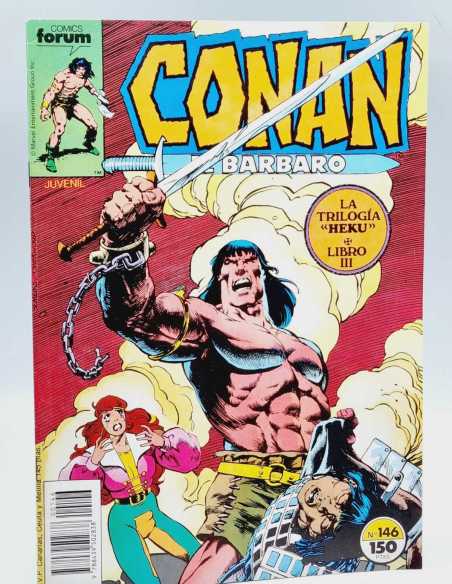 CASI EXCELENTE ESTADO CONAN EL BARBARO 146 GRAPA VOL 1 VOL.1 COMICS FORUM GRAPA
