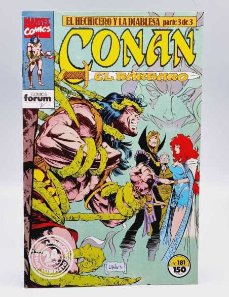EXCELENTE ESTADO CONAN EL BARBARO 181 GRAPA VOL 1 VOL.1 COMICS FORUM GRAPA